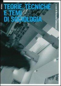 Teorie, tecniche e temi di sociologia - copertina
