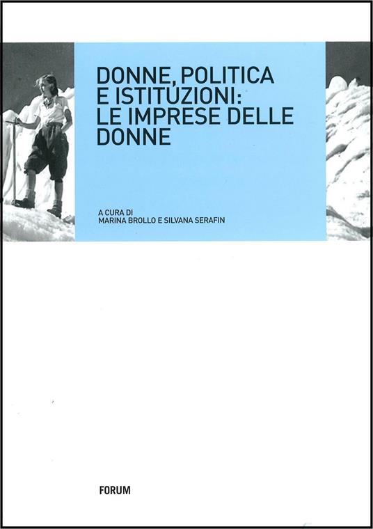 Donne, politica e istituzioni. Le imprese delle donne - copertina