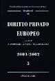 Libro Diritto privato europeo. Vol. 5 Antonio Jannarelli , Gaetano Piepoli , Nicola Scannicchio