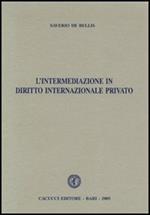 L' intermediazione in diritto internazionale privato