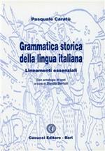 Grammatica storica della lingua italiana