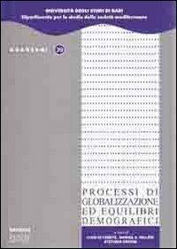 Processi di globalizzazione ed equilibri demografici - copertina