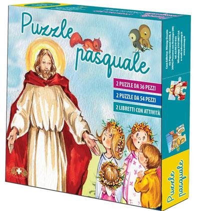 Puzzle pasquale. Con 2 puzzle - copertina