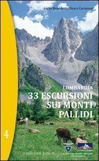 Lombardia. 33 escursioni sui monti Pallidi. Vol. 4 - Lucio Benedetti,Chiara Carissoni - copertina