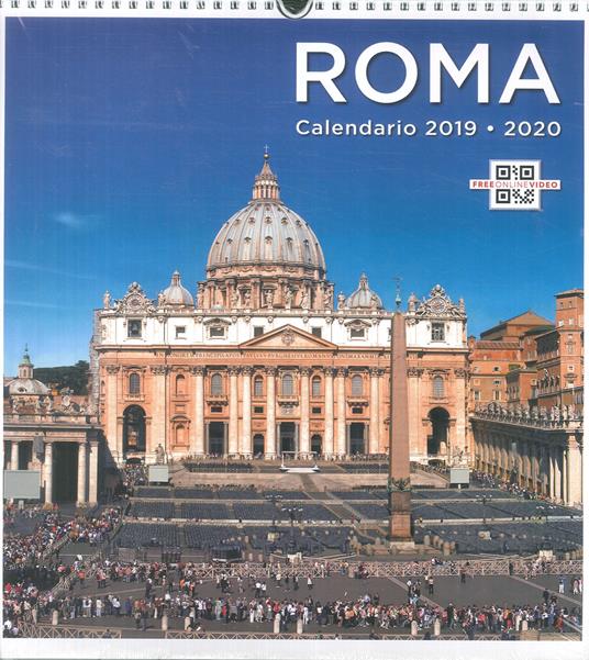 San Pietro. Calendario grande 16 mesi 2019 - copertina