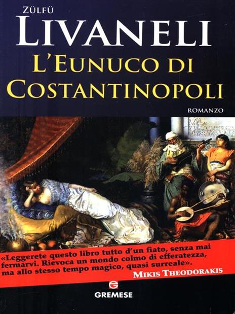 L' Eunuco di Costantinopoli - Ömer Z. Livaneli - copertina