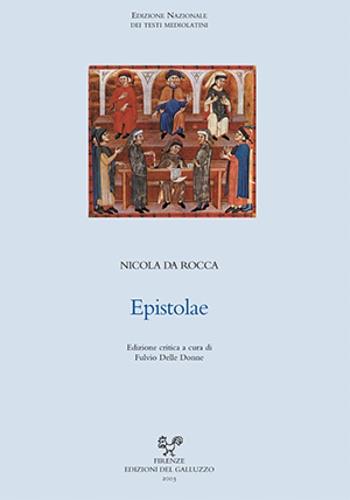 Epistolae - Nicola Da Rocca - copertina
