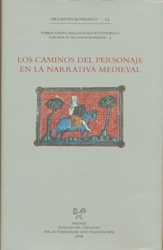 Los caminos del personaje en la narrativa medieval - copertina