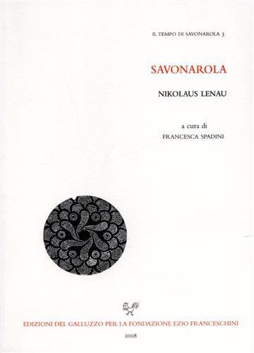 Savonarola - Nikolaus Lenau - copertina