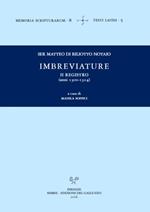 Imbreviature (1268-1271). Testo latino