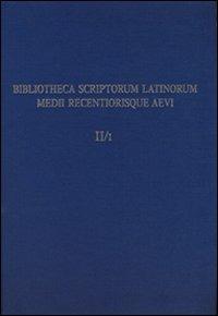 Bislam. Con CD-ROM. Vol. 2: Censimento onomastico e letterario degli autori latini del medioevo. - copertina