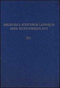 Bislam. Con CD-ROM. Vol. 2: Censimento onomastico e letterario degli autori latini del medioevo. - copertina