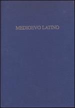 Medioevo latino. Bollettino bibliografico della cultura europea (secolo VI-XV). Vol. 34