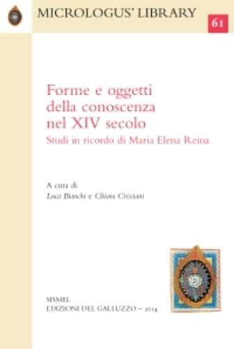 Forme e oggetti della conoscenza nel XVI secolo. Studi in ricordo di Maria Elena Reina. Ediz. italiana, inglese e francese - copertina