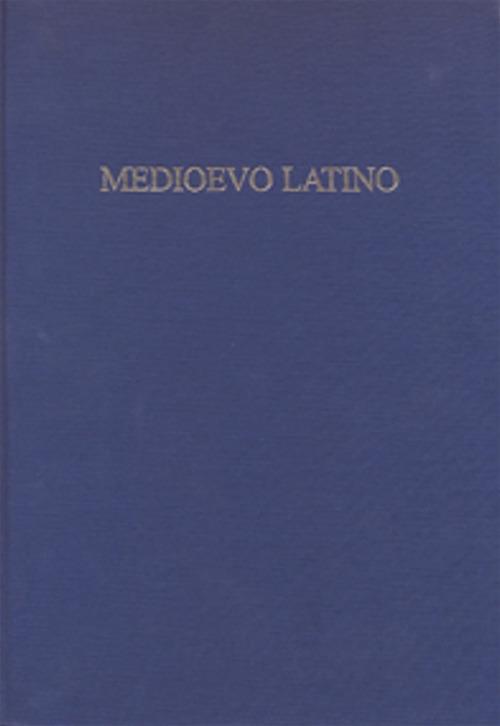 Medioevo latino. Bollettino bibliografico della cultura europea. Vol. 38 - copertina