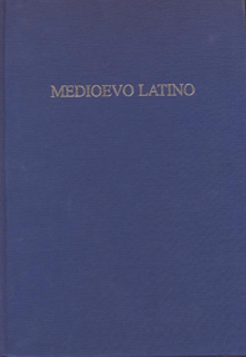 Medioevo latino. Bollettino bibliografico della cultura europea. Vol. 40 - copertina