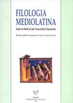 Filologia mediolatina. Studies in medieval latin texts and their transmission (2020). Vol. 27