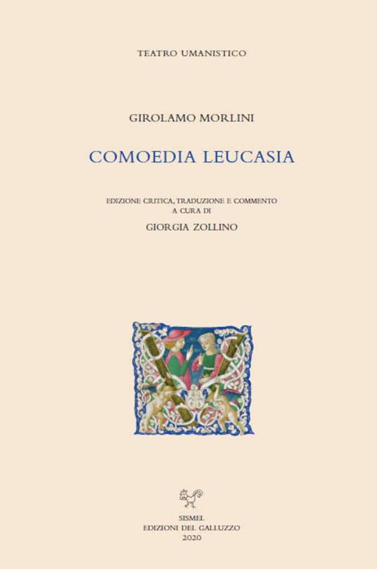 Comoedia Leucasia - Girolamo Morlini - copertina