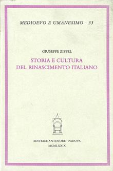Storia e cultura del Rinascimento italiano