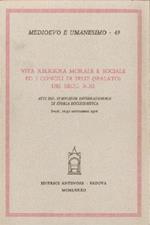 Vita religiosa, morale e sociale ed i Concili di Split. Atti del Simposio (Split, 26-30 settembre 1978)