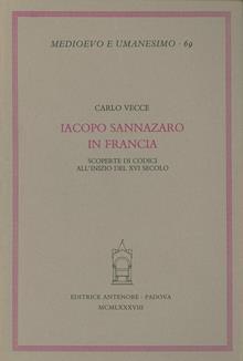 Iacopo Sannazaro in Francia. Scoperte di codici all'inizio del XVI secolo
