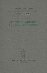 Il testo di Aristotele e le traduzioni armene