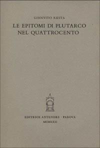 epitomi di Plutarco nel Quattrocento