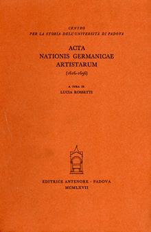 Acta nationis Germanicae artistarum (1616-1636)