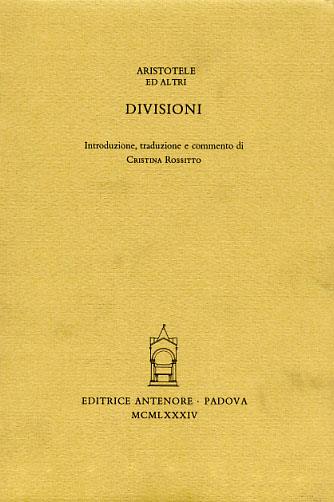 Divisioni - copertina