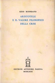 Aristotele e il valore filosofico della crisi