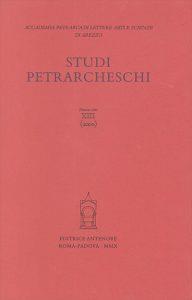 Studi petrarcheschi. Vol. 13 - copertina