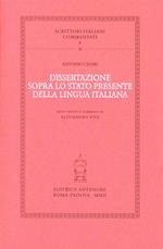 Dissertazione sopra lo stato presente della lingua italiana