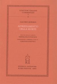 Appressamento della morte - Giacomo Leopardi - copertina