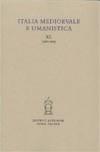 Italia medioevale e umanistica. Vol. 40 - copertina
