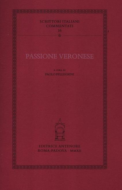 Passione veronese - copertina