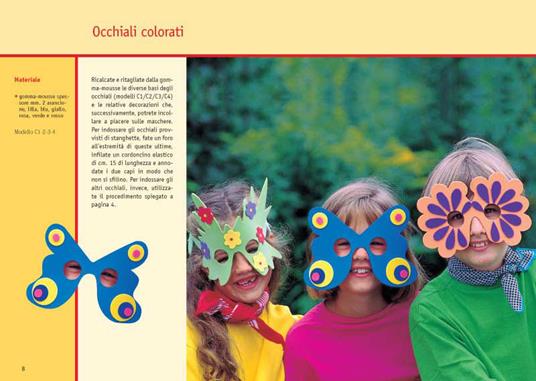 Costruire maschere per bambini. Creare con i cartamodelli - Marlies Blank - 2