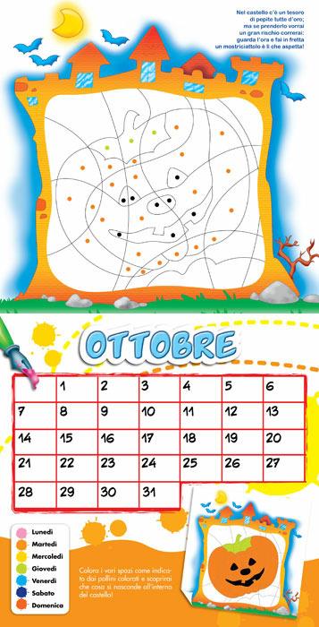 Il libro calendario per bambini. Ediz. illustrata - Roberta Fanti - 2
