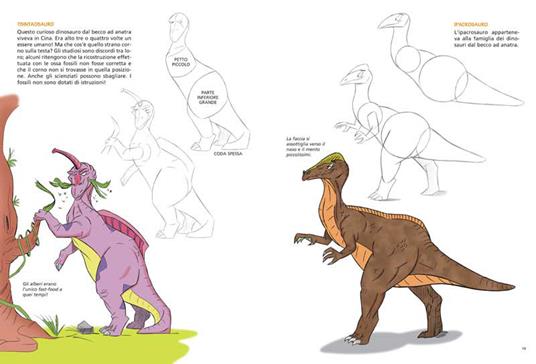 Disegnare dinosauri. Per principianti. Ediz. illustrata - Christopher Hart - 2