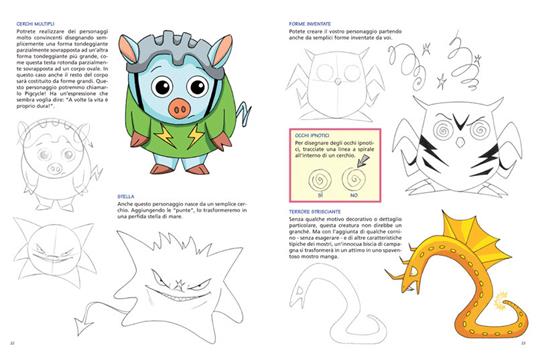 Disegnare mostri manga. Per principianti. Ediz. illustrata - Christopher Hart - 2