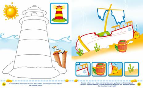 Colora e gioca con i pirati - Roberta Fanti - 4