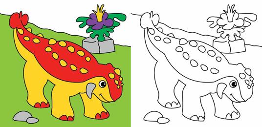 Colora i dinosauri con i pennarelli magici. Con 4 pennarelli magici - Deborah Forni - 5