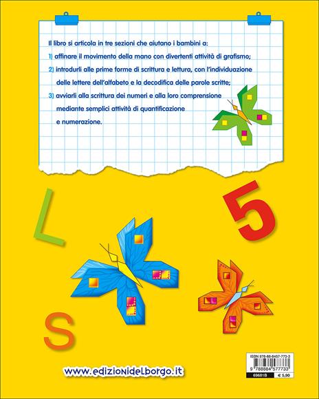 Gioco e imparo con le lettere e i numeri. 4-6 anni - Roberta Fanti - 2