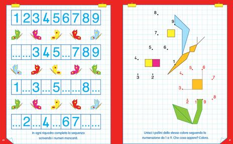 Gioco e imparo con le lettere e i numeri. 4-6 anni - Roberta Fanti - 5