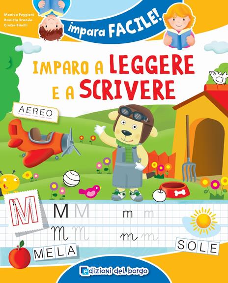 Imparo a leggere e a scrivere - Monica Puggioni,Daniela Branda,Cinzia Binelli - 2