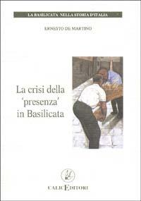 La crisi della presenza in Basilicata - Ernesto De Martino - copertina