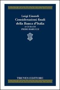 Considerazioni finali della Banca d'Italia - Luigi Einaudi - copertina