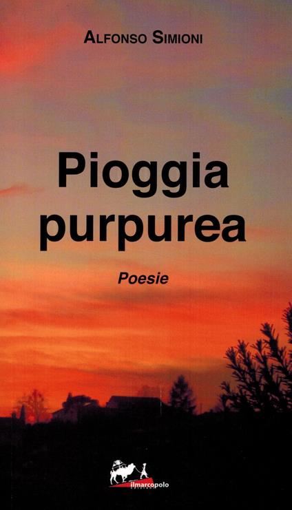 Pioggia purpurea - Alfonso Simioni - copertina