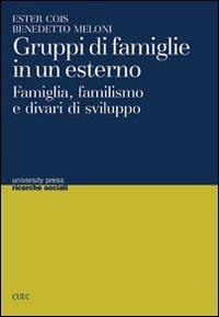 Gruppi di famiglie in un esterno. Famiglia, familismo e divari di sviluppo - Ester Cois,Benedetto Meloni - copertina