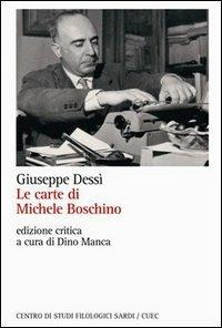 Le carte di Michele Boschino - Giuseppe Dessì - copertina
