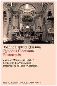 Synodus diocesana bosanensis - Giovanni B. Quasina - copertina